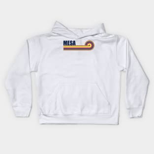 Mesa Arizona horizontal sunset Kids Hoodie